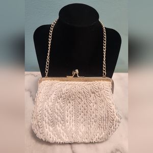 Vintage beaded clutch